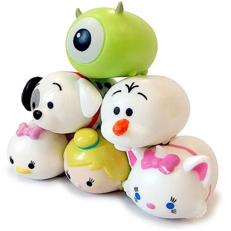 Tsum Tsum Pack of 5 Mystery Mini Figures With Key Chain Extra Image 1